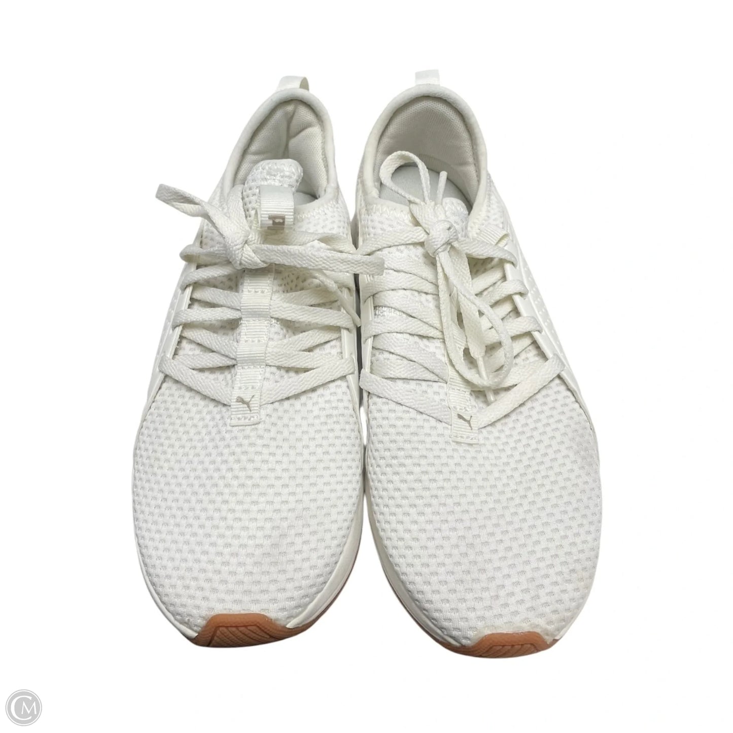 Shoes Sneakers By Puma In Ivory, Size: 7