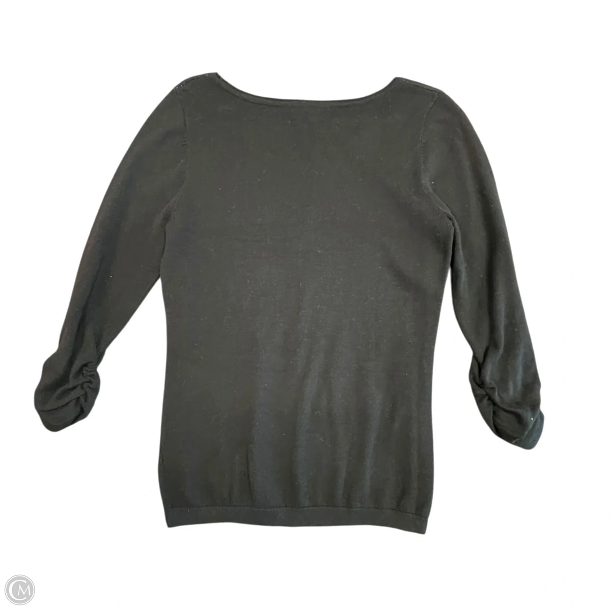 Top 3/4 Sleeve By Express In Polkadot Pattern, Size: M