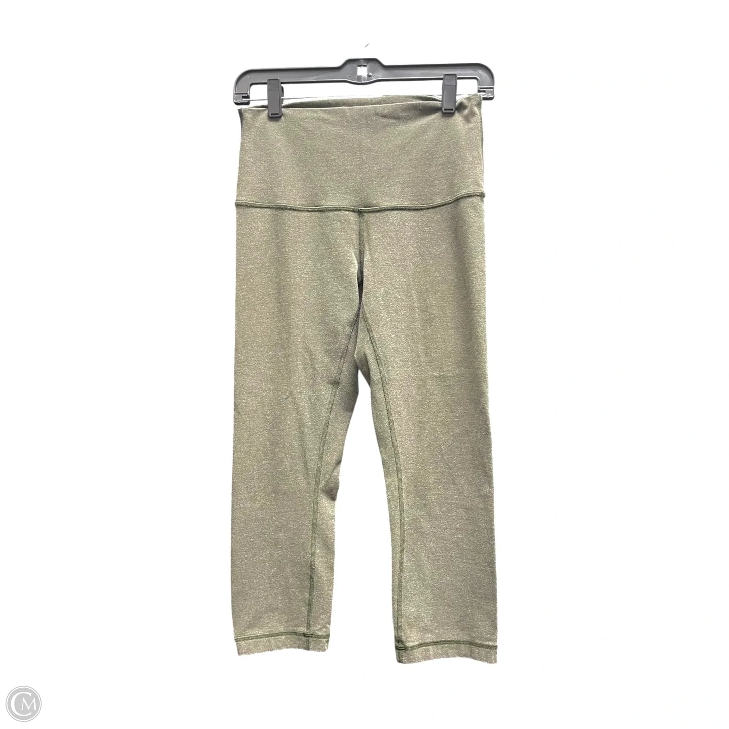 Athletic Capris By Lululemon In Green, Size: 8