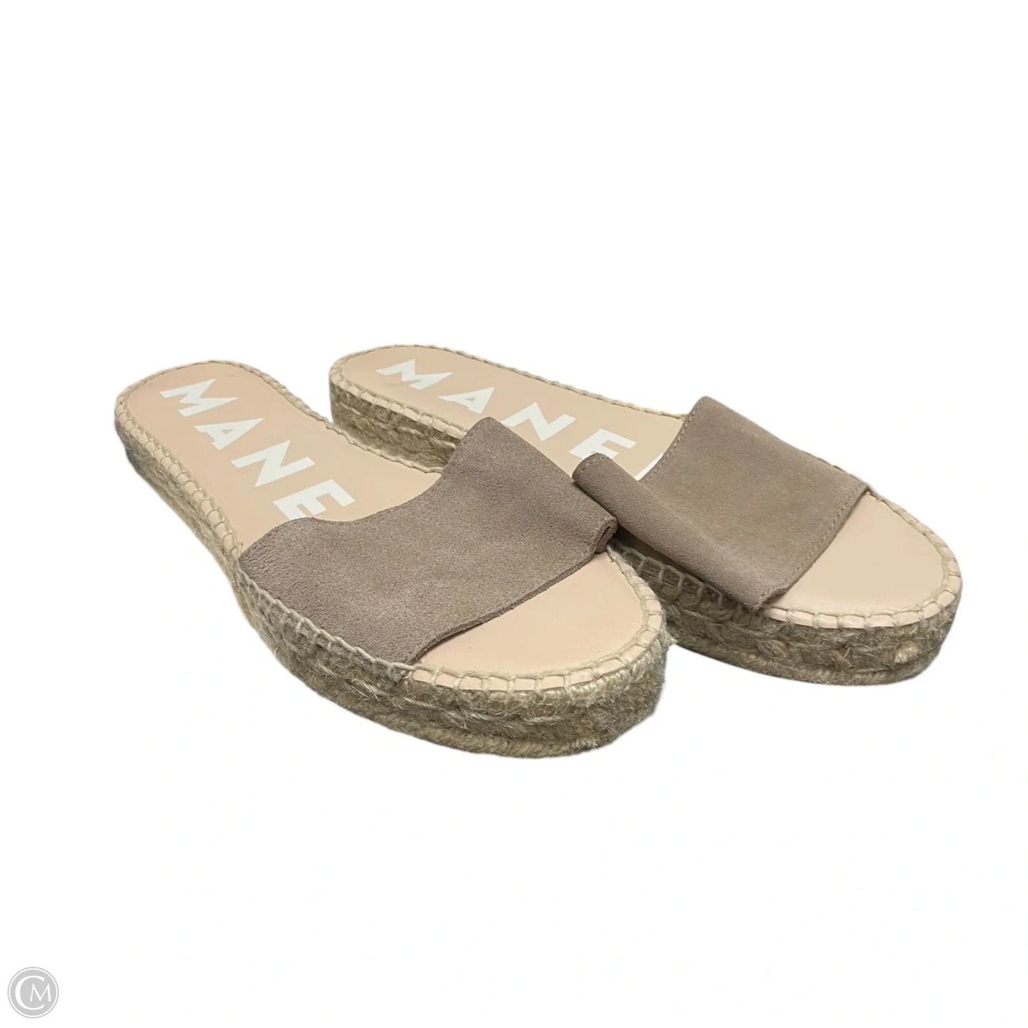 Sandals Flats By MANEBI In Beige, Size: 9.5