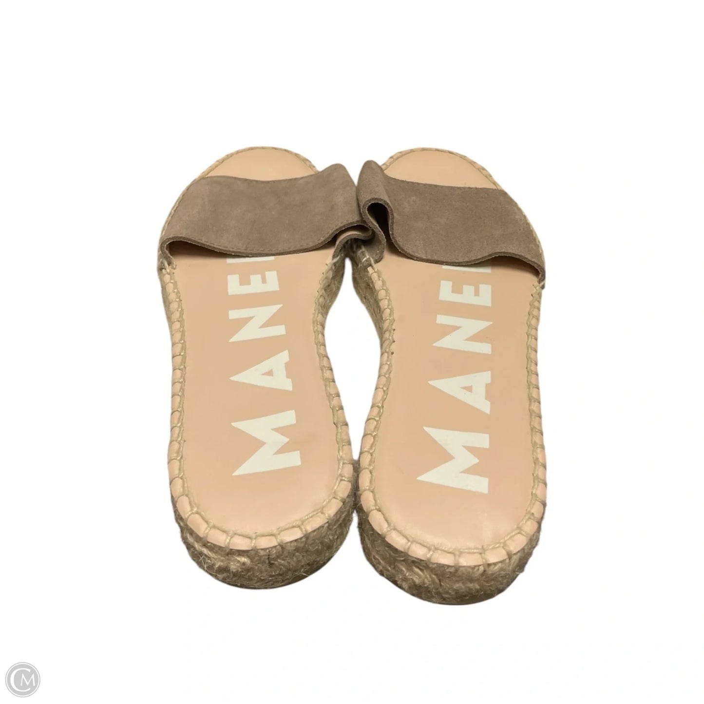 Sandals Flats By MANEBI In Beige, Size: 9.5