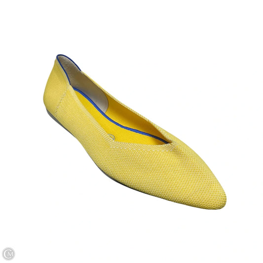 Shoes Flats By Rothys In Yellow, Size: 8.5