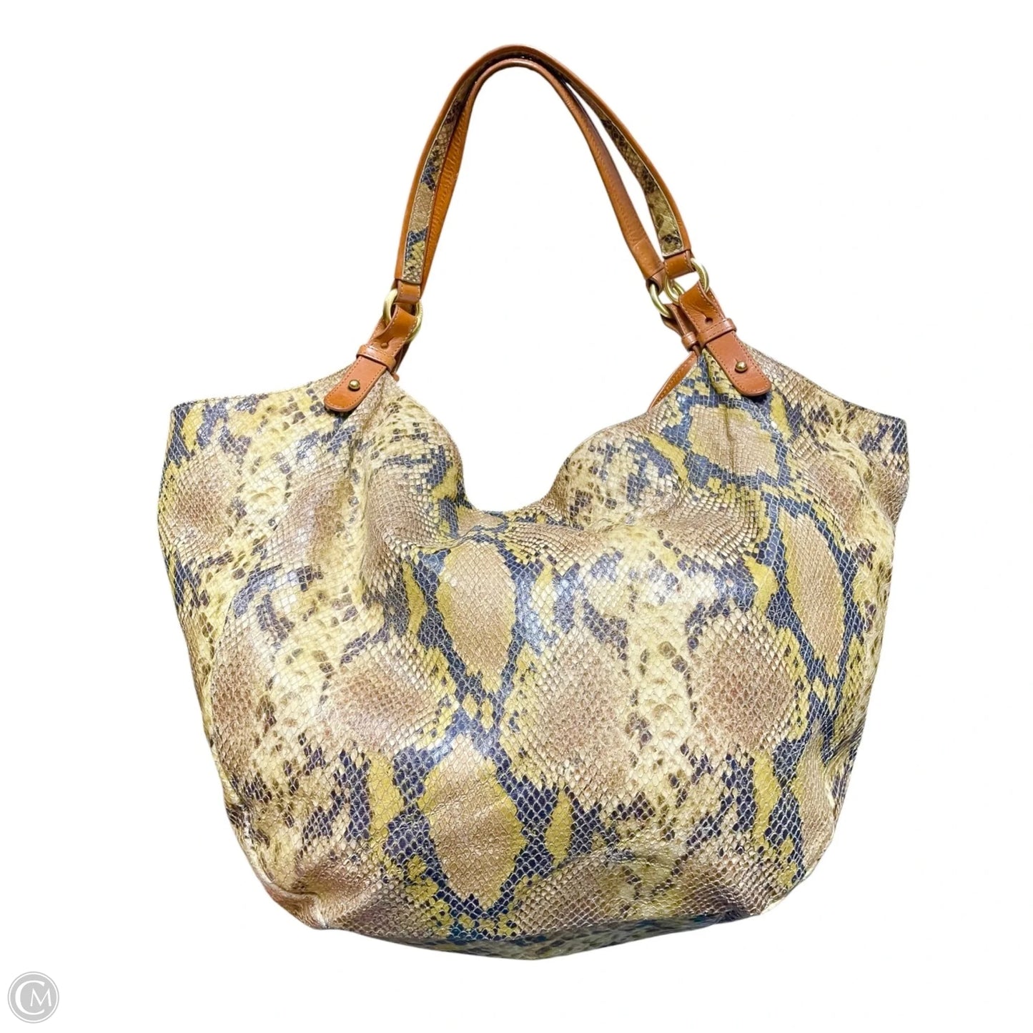 Handbag Designer By Brahmin, Size: Large