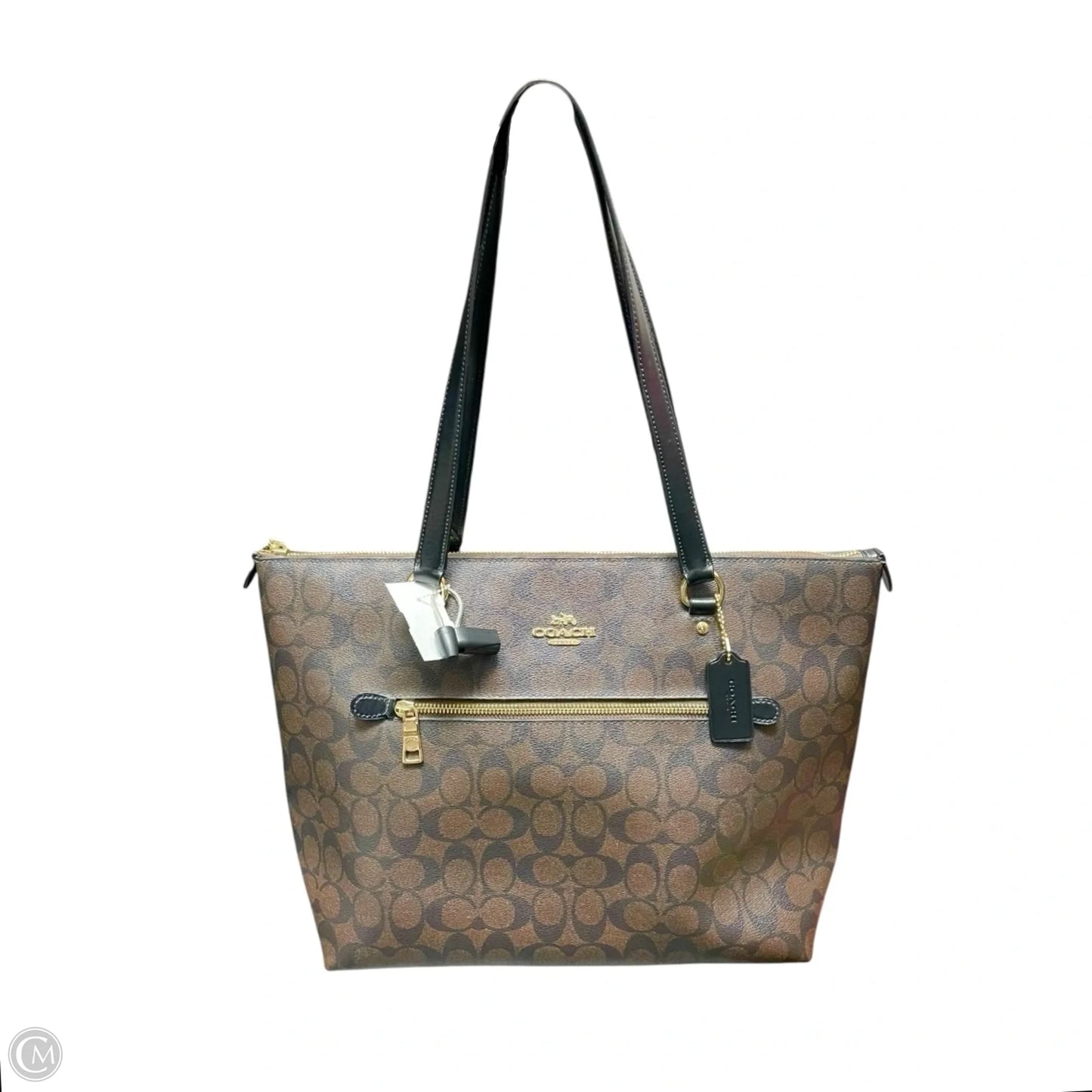 Tote Designer By Coach, Size: Medium