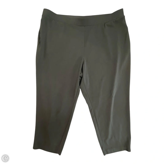 Pants Other By Susan Graver In Black, Size: 2x