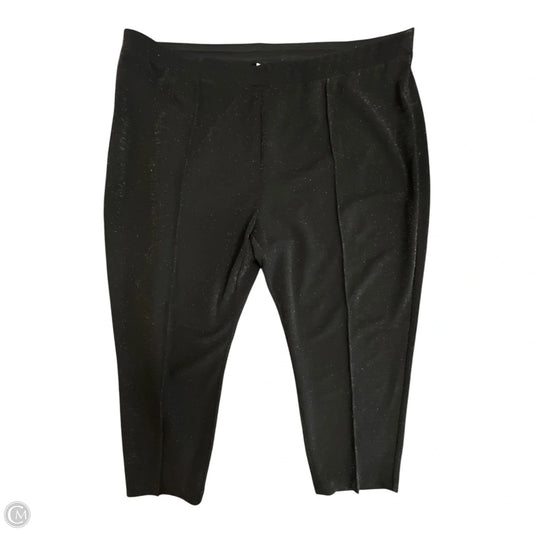 Pants Other By Susan Graver In Blue & Silver, Size: 2x