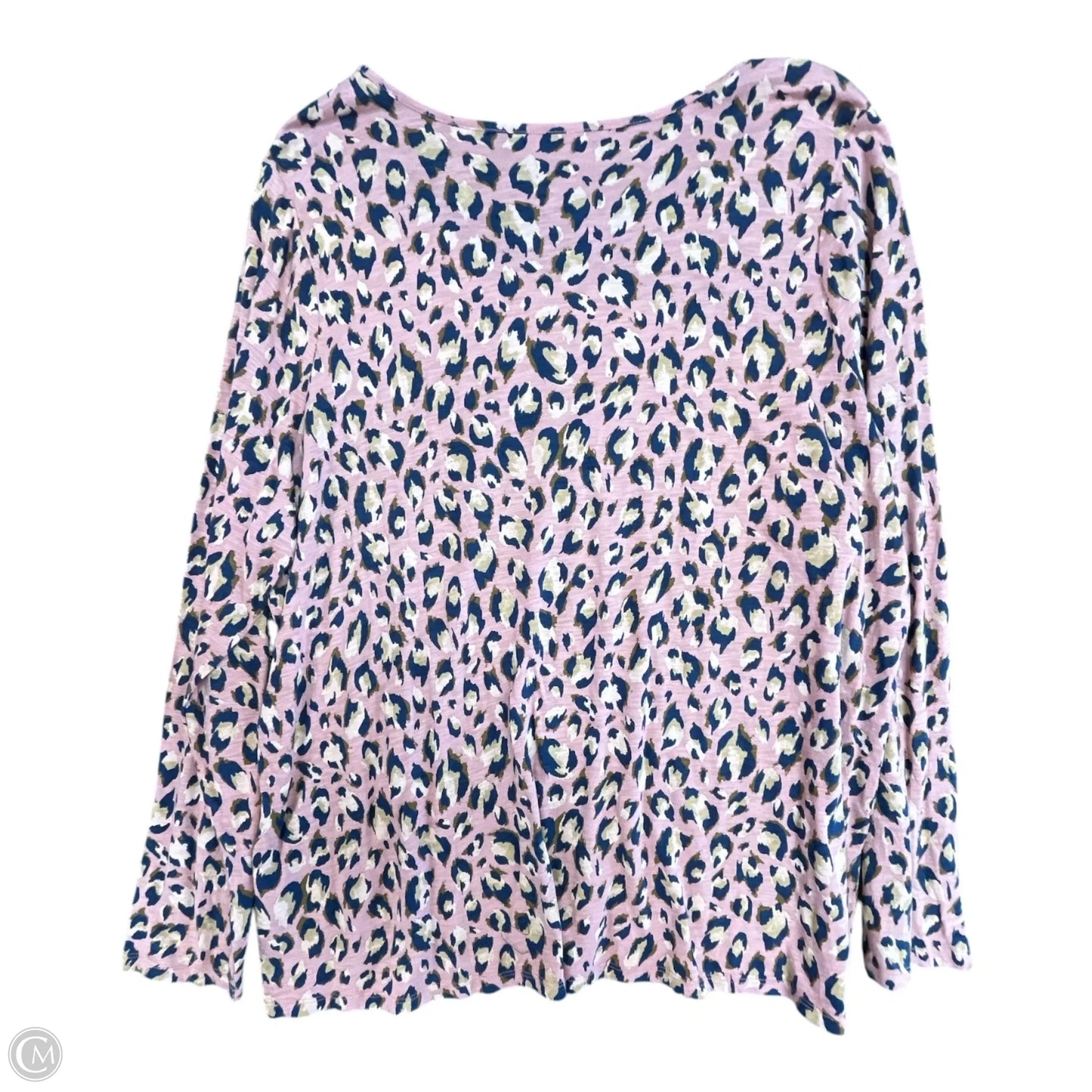 Top Long Sleeve By G.i.l.i. In Animal Print, Size: 3x