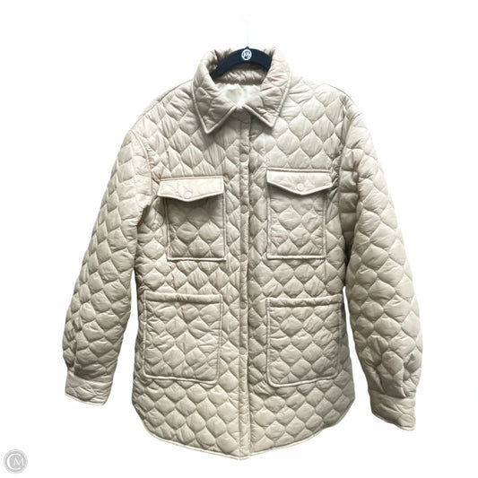 Coat Puffer & Quilted By Clothes Mentor In Brown, Size: L