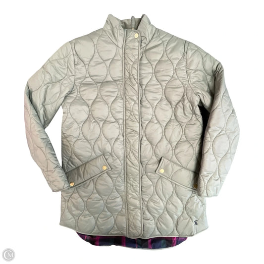 Jacket Puffer & Quilted By Joules In Green, Size: 8