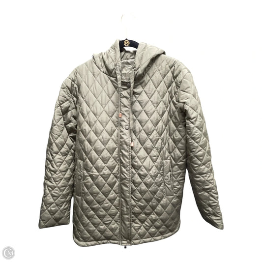 Coat Puffer & Quilted By Clothes Mentor In Green, Size: L