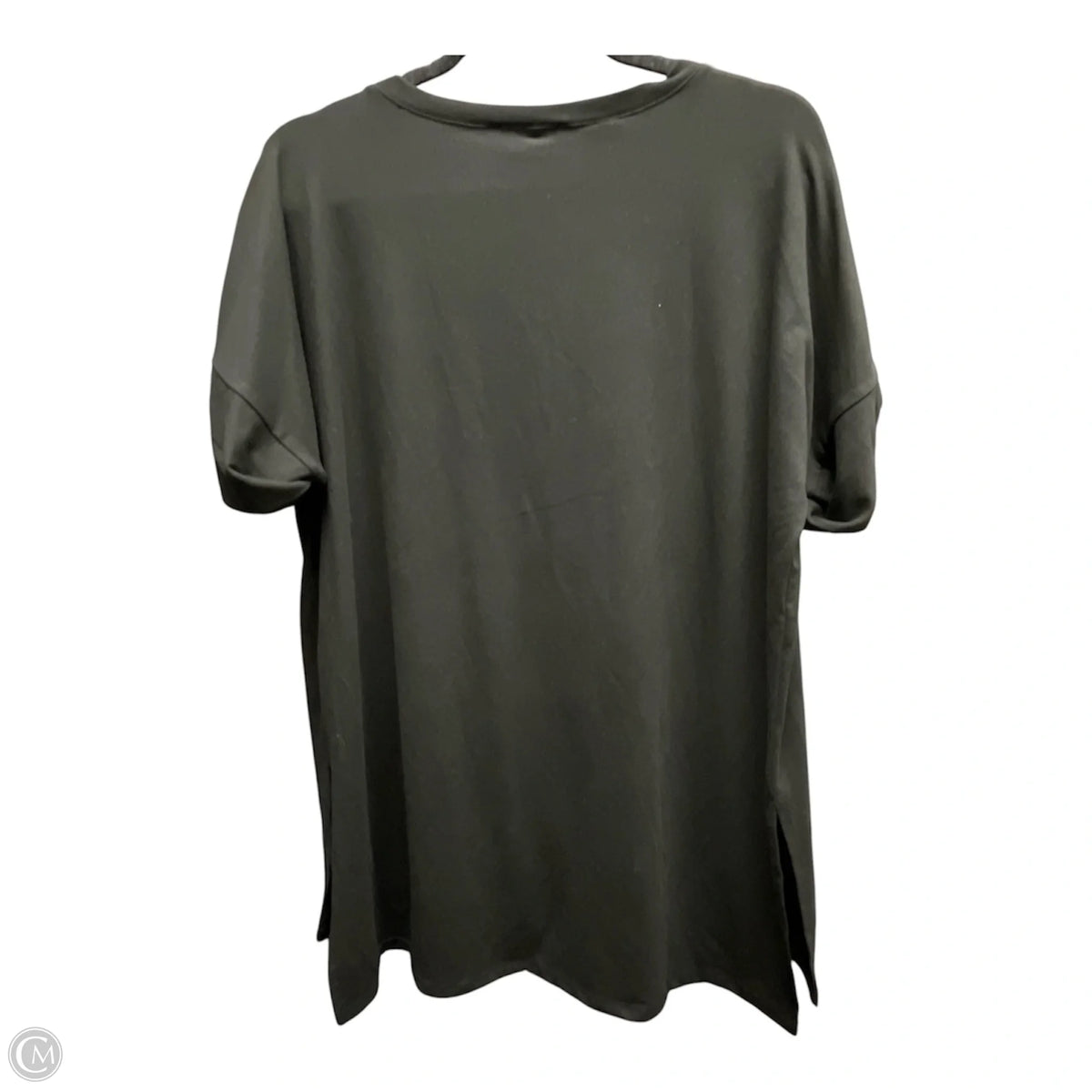 Top Short Sleeve Basic By Zenana In Black, Size: M