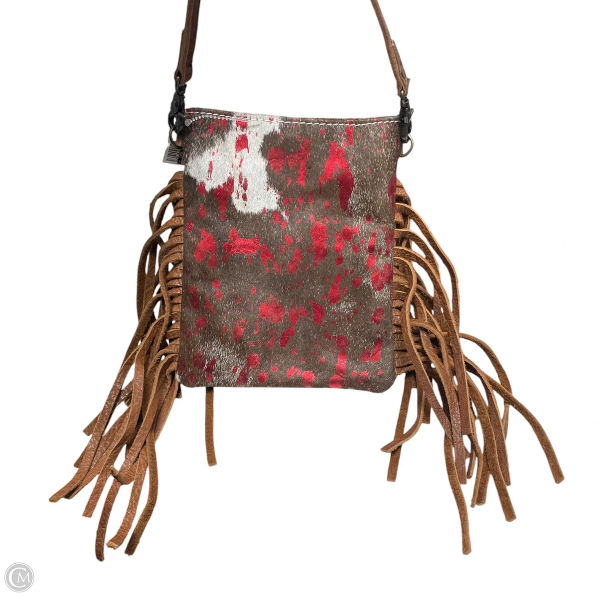 Crossbody Leather By AMERICAN DARLING, Size: Small