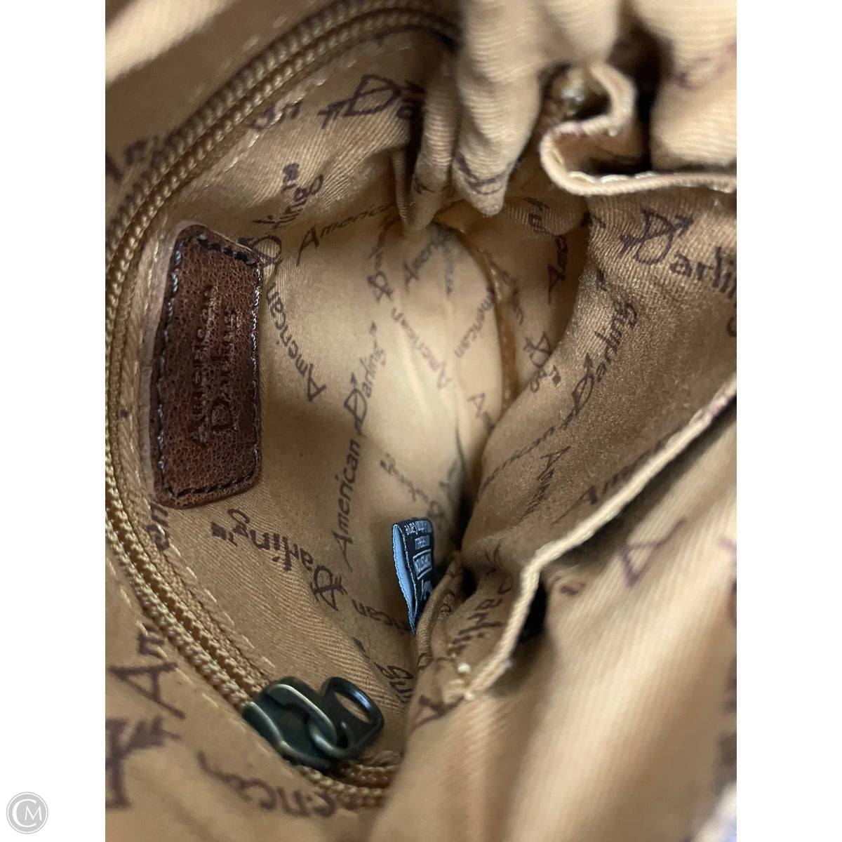 Crossbody Leather By AMERICAN DARLING, Size: Small
