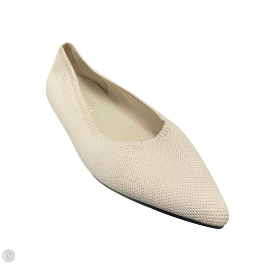 Shoes Flats By Vivaia In Cream, Size: 12.5