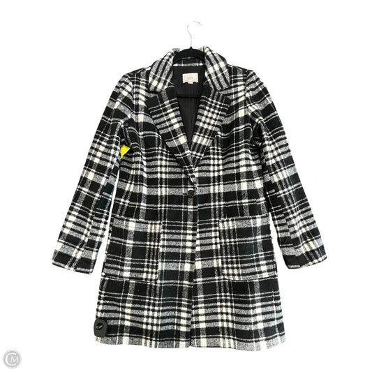Coat Other By Loft In Plaid Pattern, Size: Xs