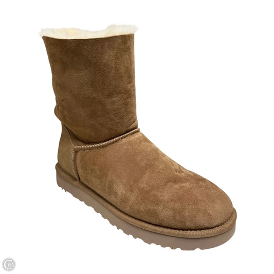 Boots Designer By Ugg In Cream & Tan, Size: 10