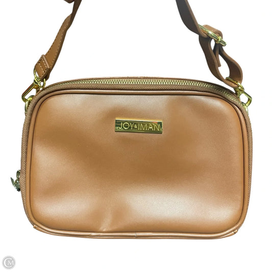 Crossbody Leather By Joy & Iman, Size: Small