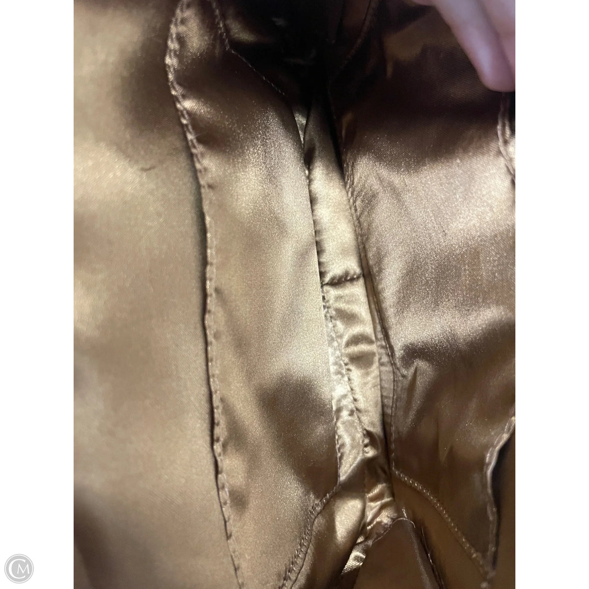 Crossbody Leather By Joy & Iman, Size: Small