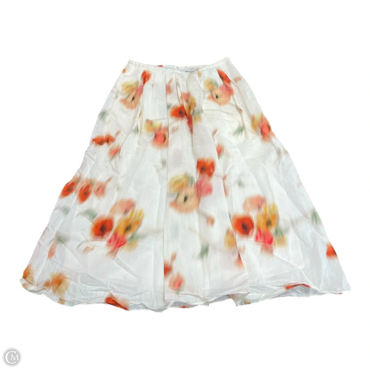 Skirt Midi By Vince In Multi-colored, Size: Sp