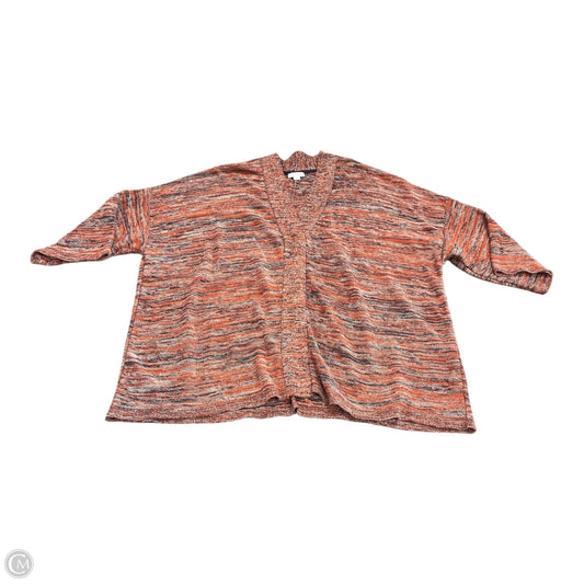 Sweater By Pure Jill In Blue & Orange, Size: L