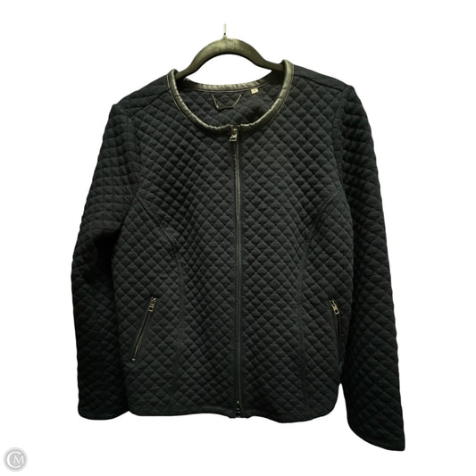 Jacket Other By Chicos In Navy, Size: 8
