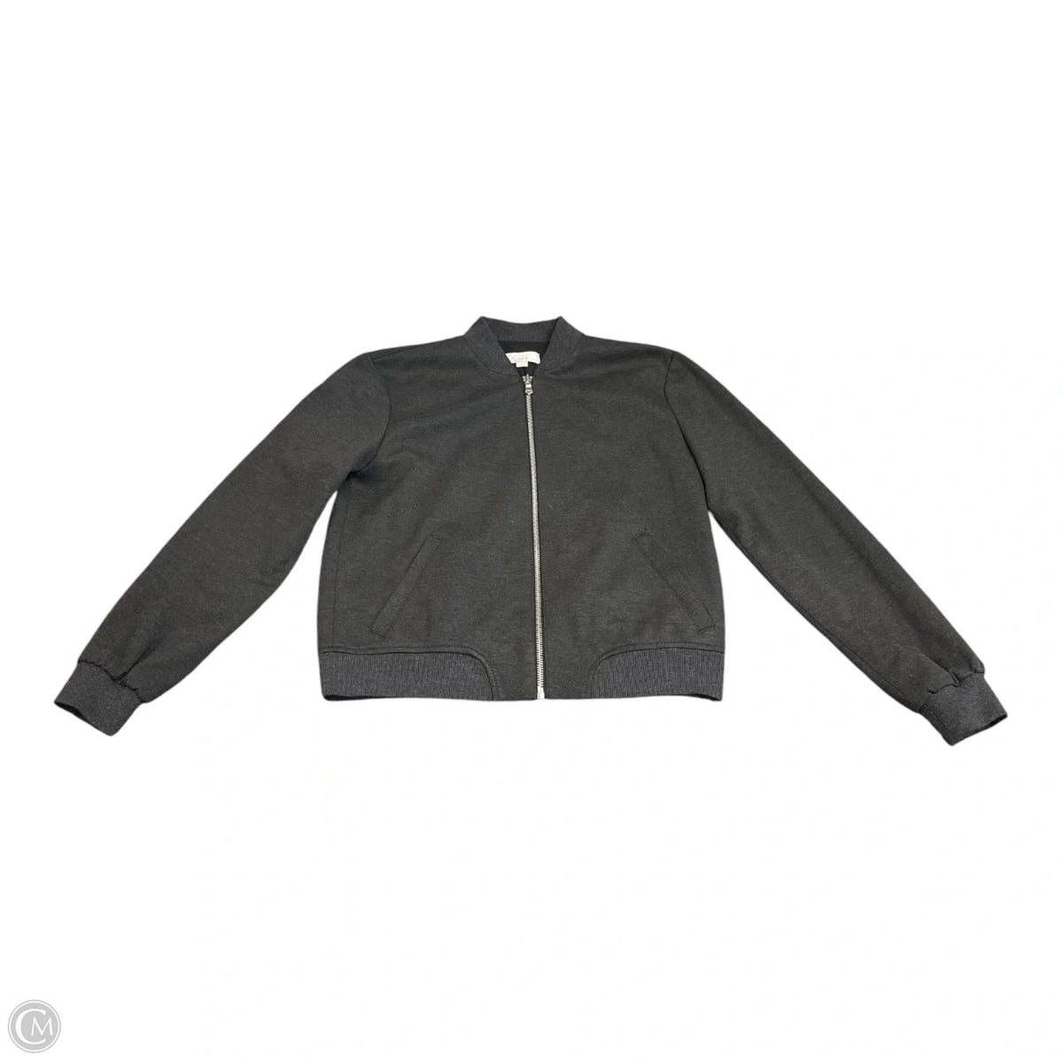 Jacket Other By Loft In Grey, Size: Xs