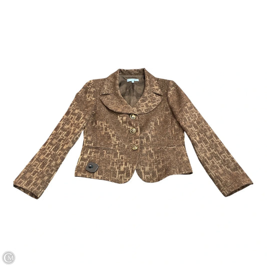 Blazer By Antonio Melani In Brown, Size: 12
