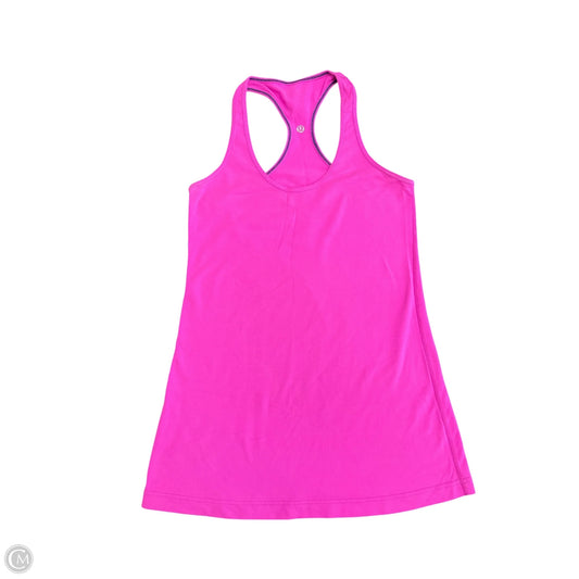 Athletic Tank Top By Lululemon In Pink, Size: S