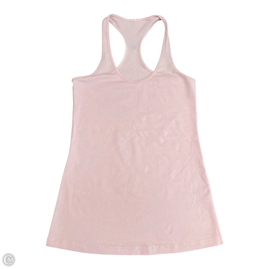 Athletic Tank Top By Lululemon In Pink, Size: S