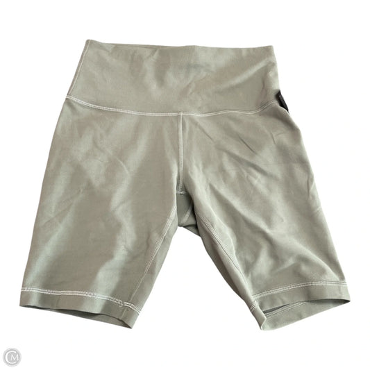 Athletic Shorts By Lululemon In Green, Size: 6