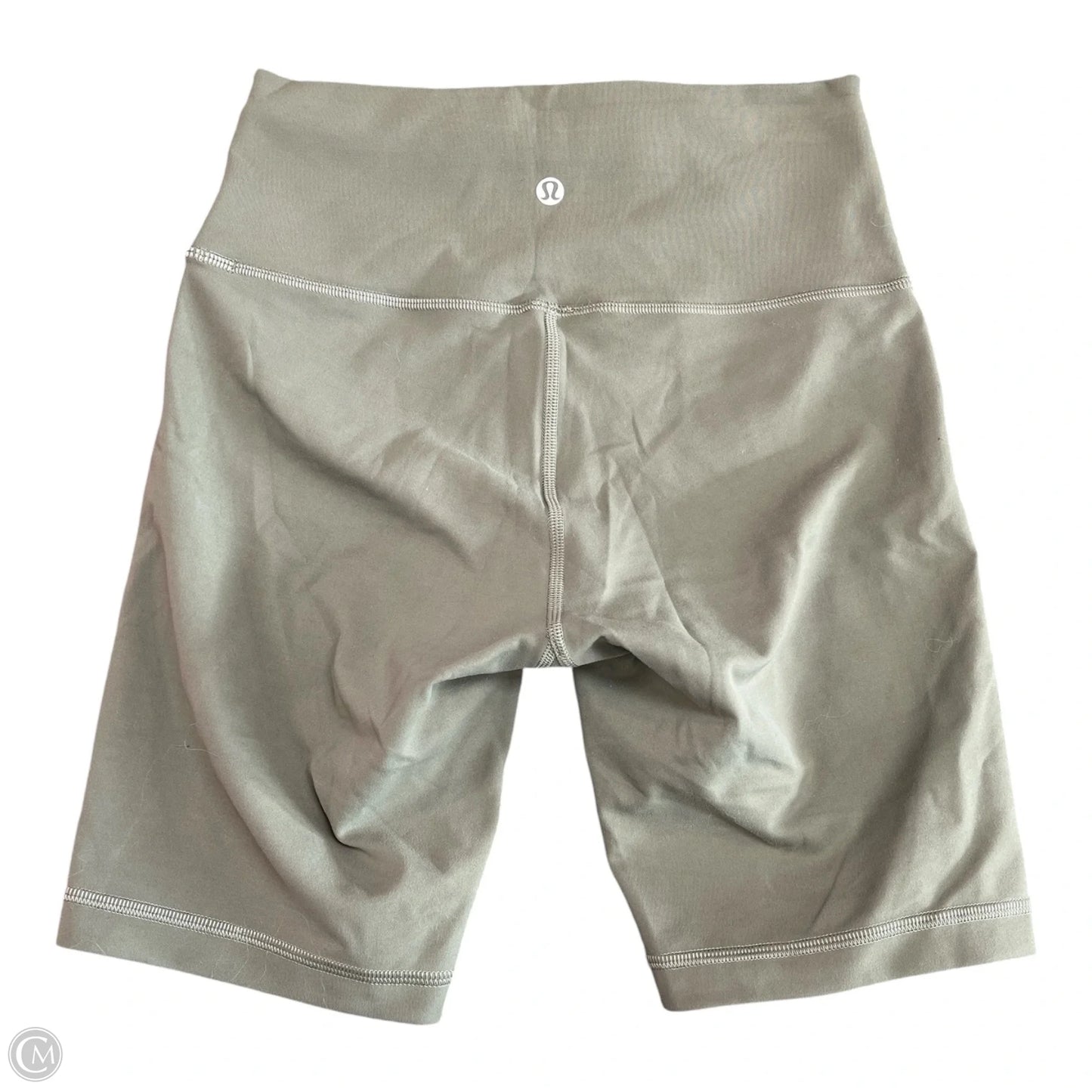 Athletic Shorts By Lululemon In Green, Size: 6