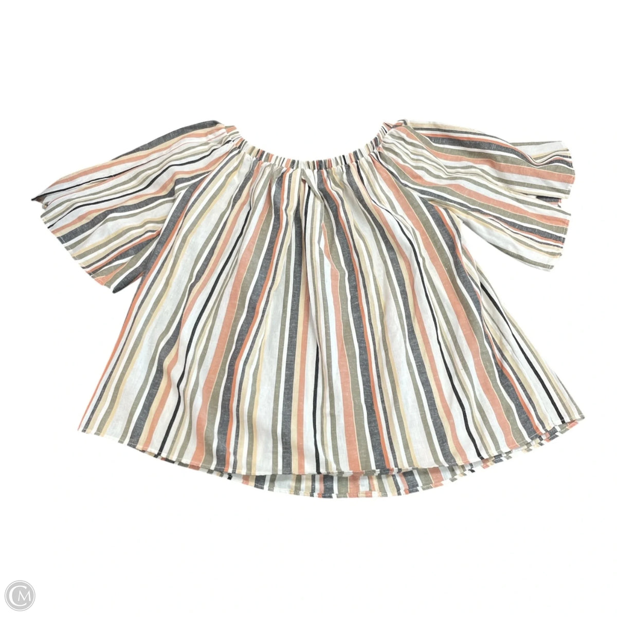 Top Short Sleeve By Speed Limit In Striped Pattern, Size: 3x