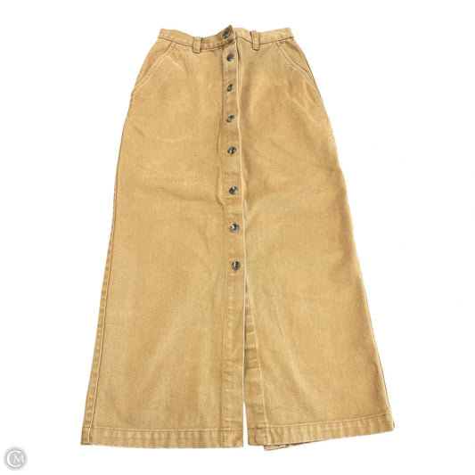 Skirt Maxi By Jones New York In Tan, Size: 2p