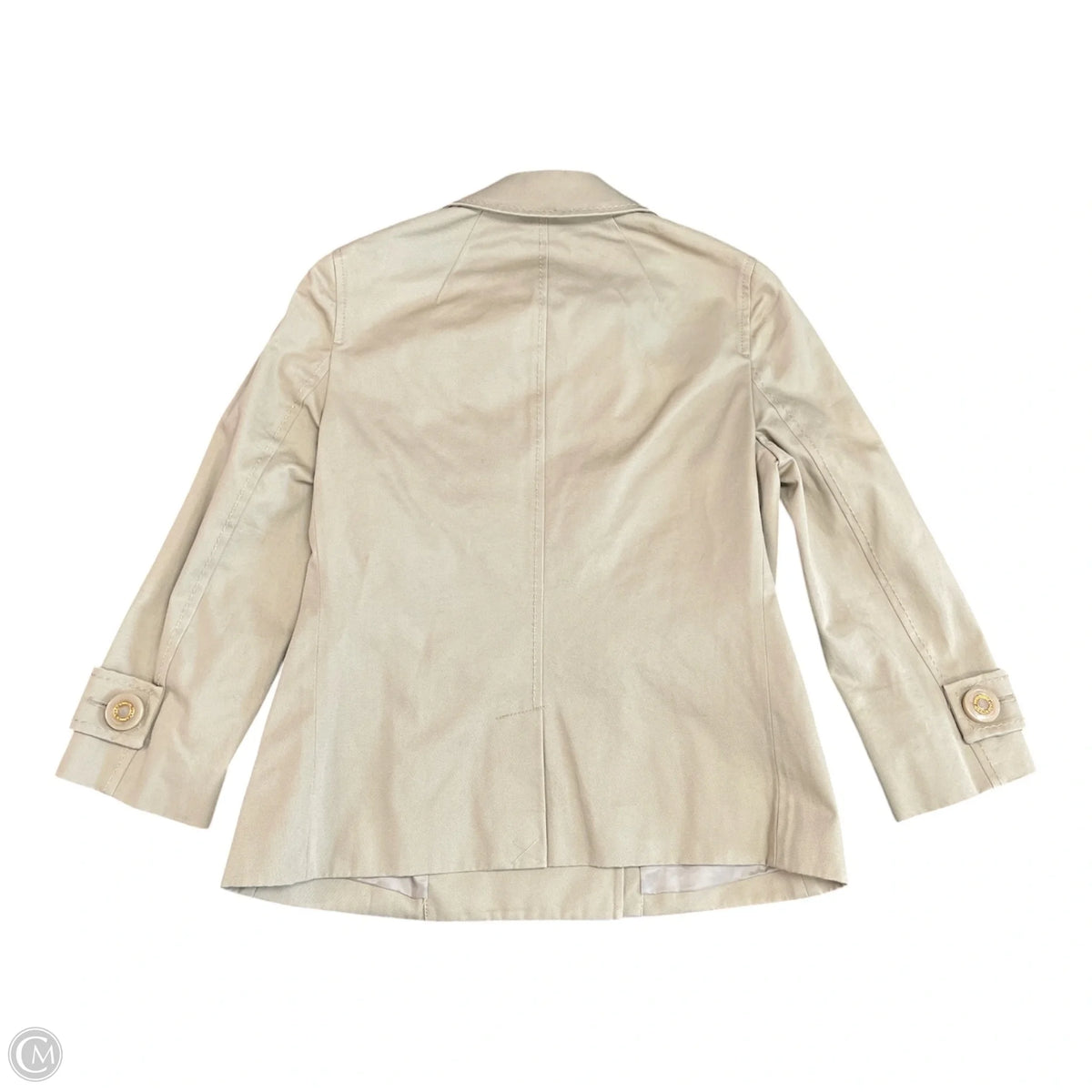 Coat Designer By Tory Burch In Tan, Size: S