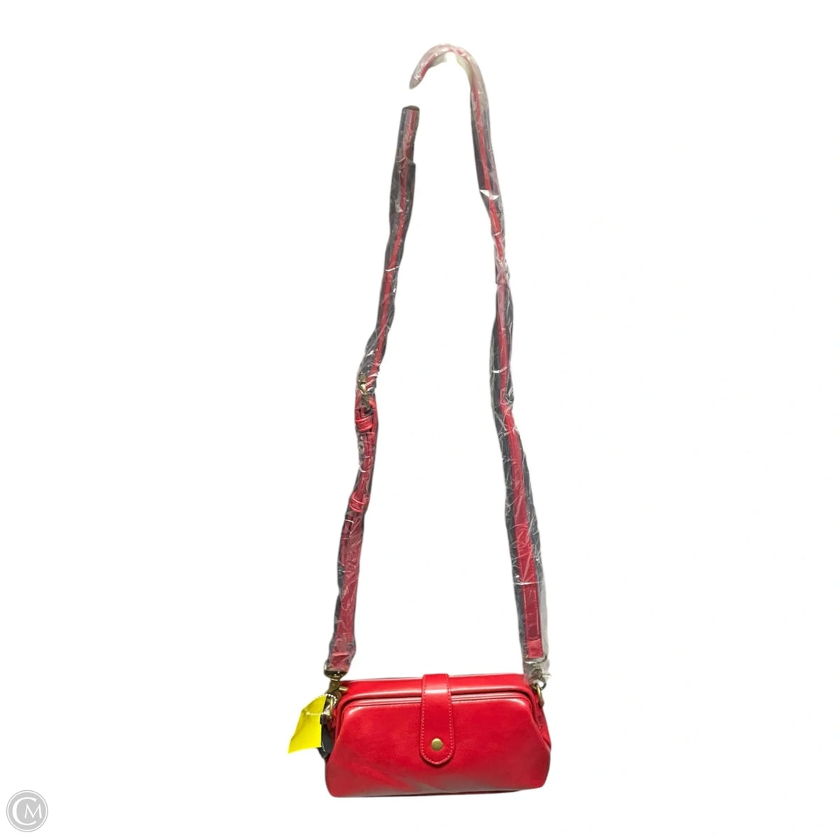 Crossbody Leather By Clothes Mentor, Size: Small