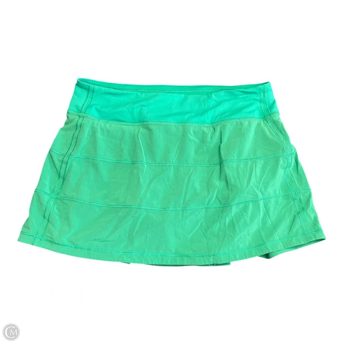 Athletic Skort By Lululemon In Green, Size: 8