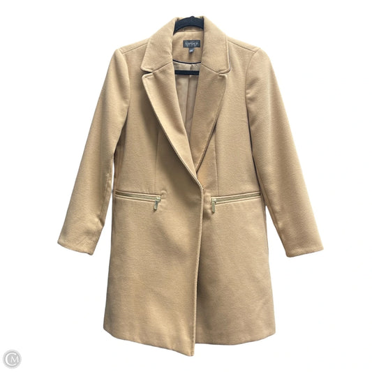 Coat Other By Topshop In Tan, Size: 2