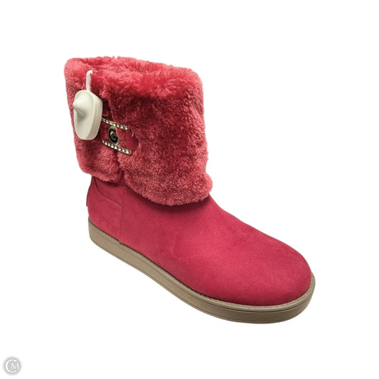 Boots Snow By Gbg In Red, Size: 9