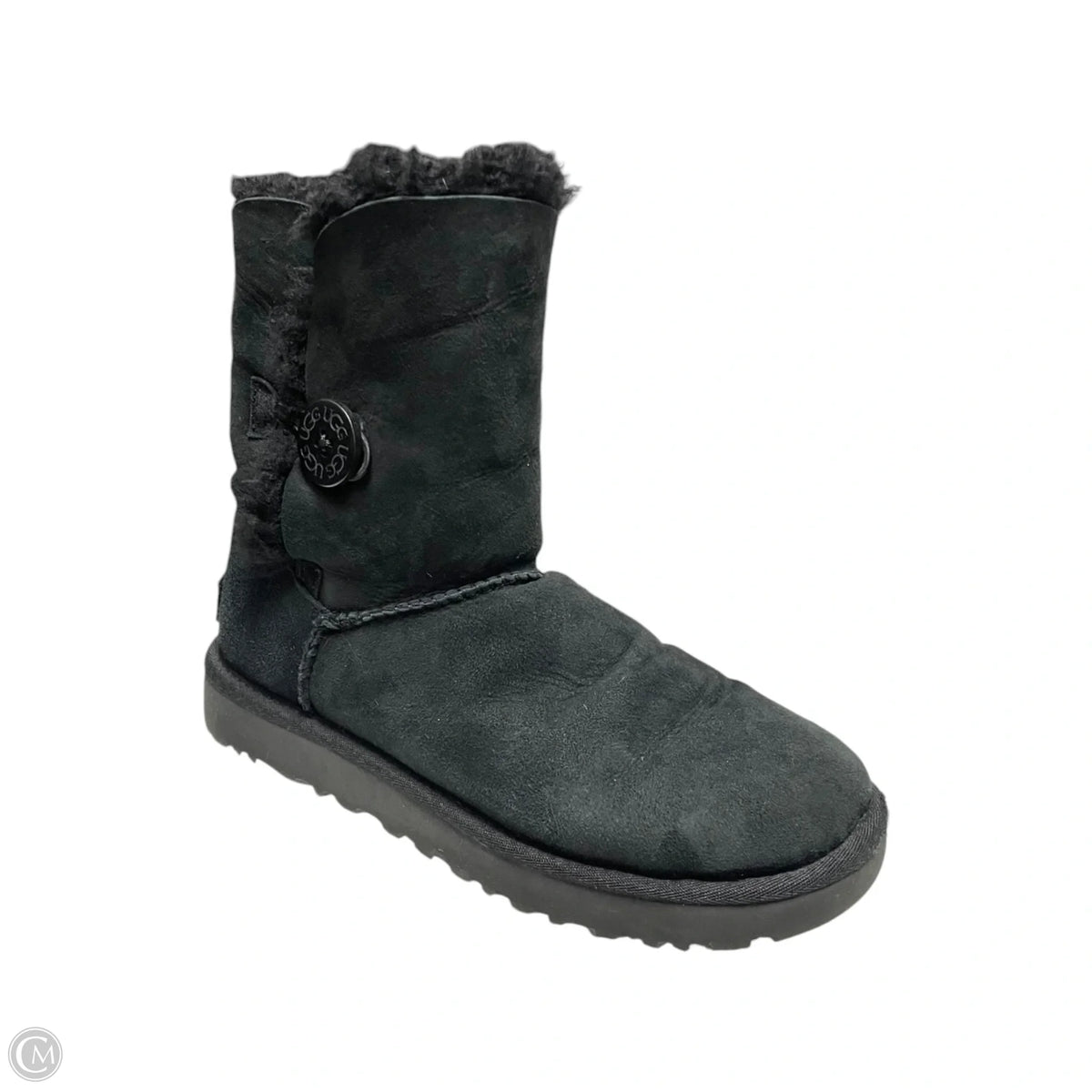 Boots Designer By Ugg In Black, Size: 7