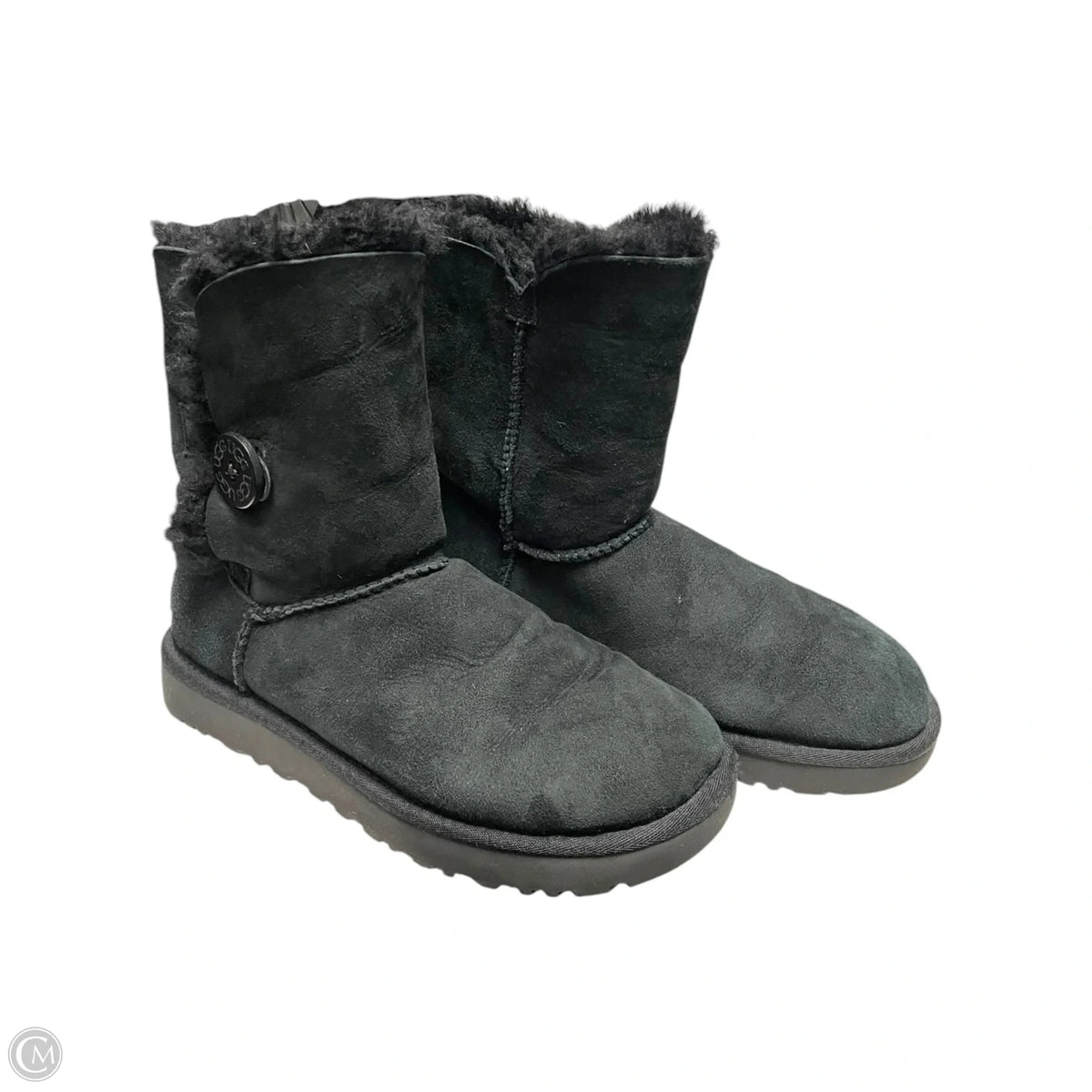 Boots Designer By Ugg In Black, Size: 7