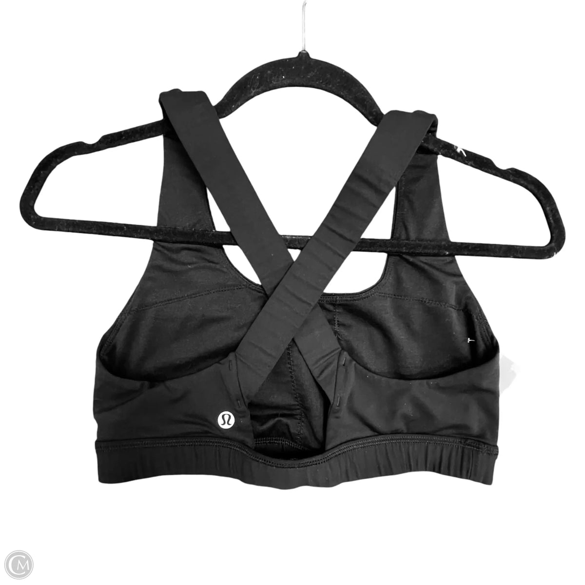 Athletic Bra By Lululemon In Black, Size: 8