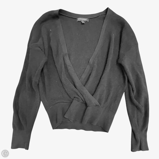 Sweater By Banana Republic In Black, Size: L