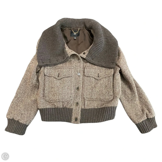 Jacket Other By Banana Republic In Brown & Tan, Size: M