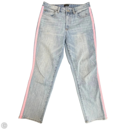 Jeans Straight By Talbots In Blue Denim, Size: 8