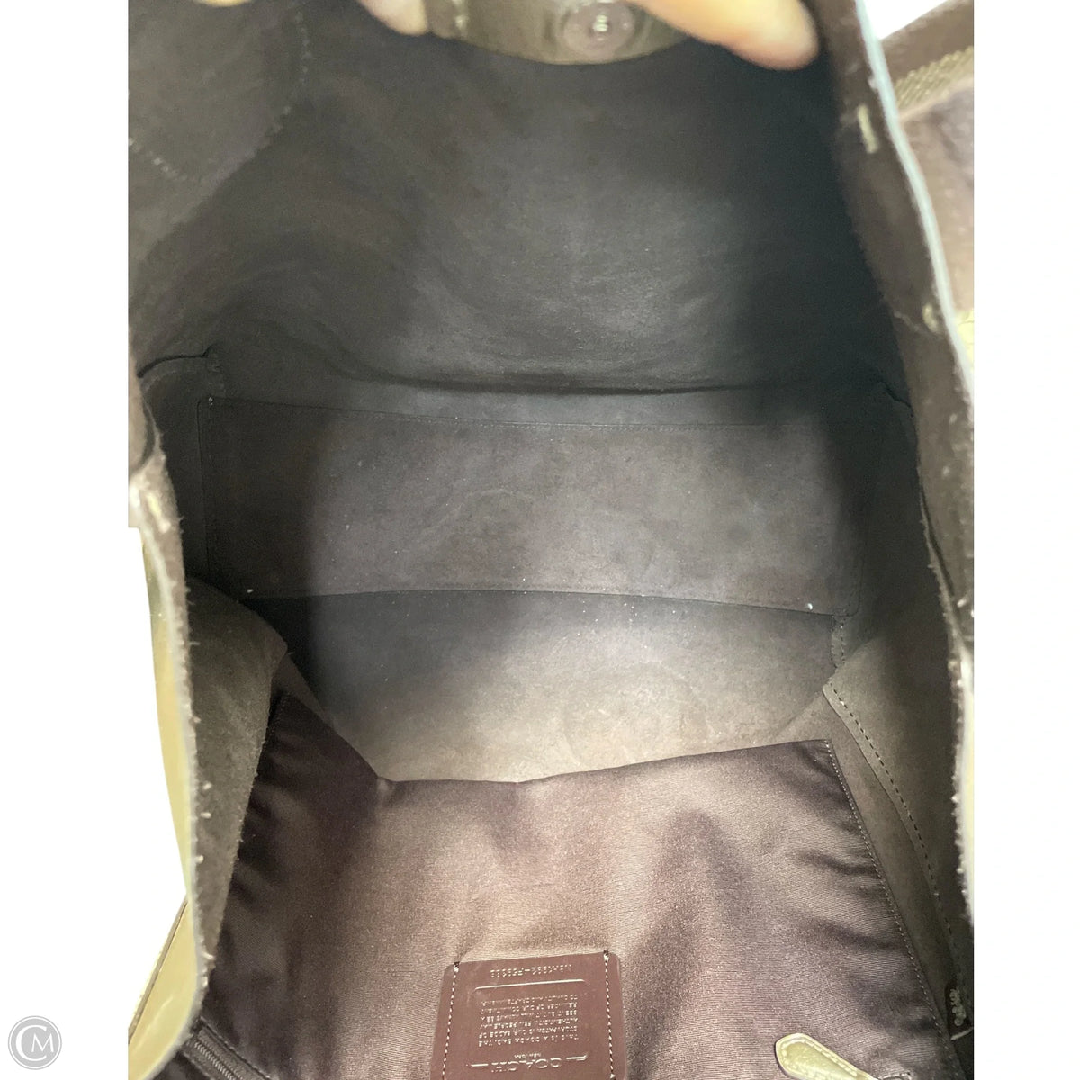 Tote Designer By Coach, Size: Large