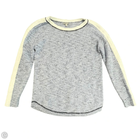 Sweater By Talbots In Blue & White, Size: Sp