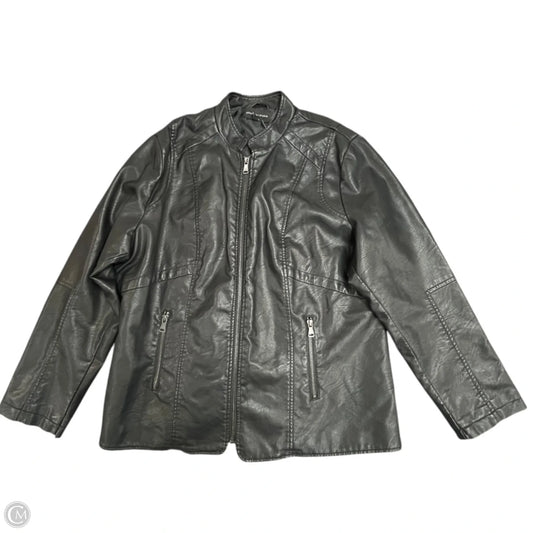 Jacket Other By Signature Studio In Black, Size: 1x