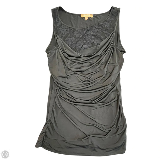 Blouse Sleeveless By Ellen Tracy In Black, Size: L