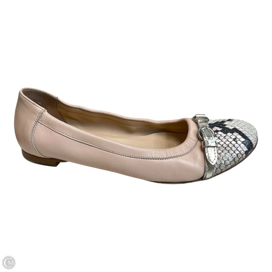 Shoes Flats By Agl In Snakeskin Print, Size: 10