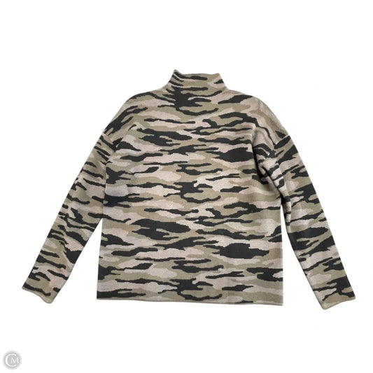 Sweater By Tahari In Camouflage Print, Size: M